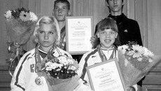 Вячеслав Горносталев, Александр Чайников, Мария Киляшова и Наталья Садилова — герои Всемирных игр «Специальной олимпиады». Фото Натальи МАНТОРОВОЙ