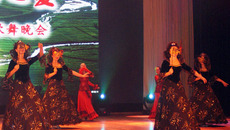 На сцене хореографический ансамбль «Вдохновение». Фото Владимира КРЫЛОВА