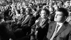 Во время работы съезда. Фото пресс-службы НРО партии «Единая Россия»