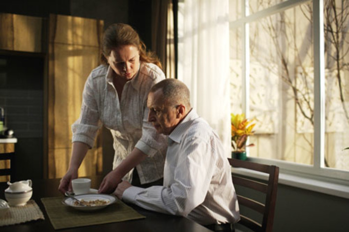 Кадр из фильма: Надежда Маркина (Елена) и Андрей Смирнов (Владимир)