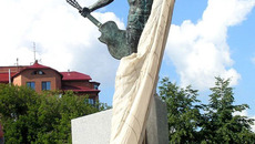 Открытие памятника  Владимиру Высоцкому, 2005 г.