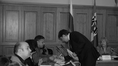 Начинается жеребьевка. Фото Валентины МАЛЬЦЕВОЙ
