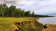 Берега Обского водохранилища нужно укреплять. Фото с сайта photosight.ru