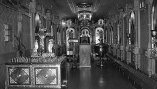 Внутренний вид вагона-храма. Фото с сайта ansobor.ru
