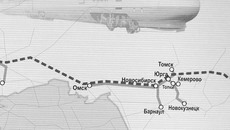 Пунктиром обозначены перспективные скоростные линии
