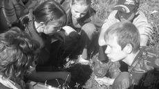 В экспедиции по родному краю. Фото из архива Барабинского центра дополнительного образования