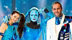 Кадр из новогоднего шоу «Очень Новый год» на НТВ