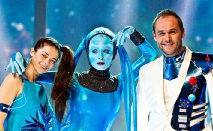 Кадр из новогоднего шоу «Очень Новый год» на НТВ