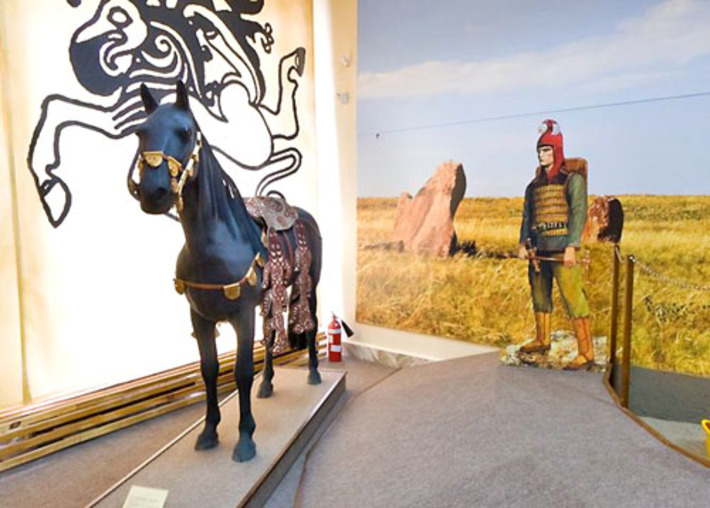 В выставочных залах краеведческого музея