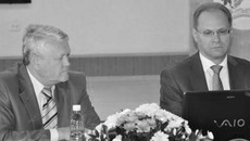 Председатель СО РАН академик А.Л.Асеев и губернатор Новосибирской области В.А.Юрченко. Фото с сайта www.copah.info