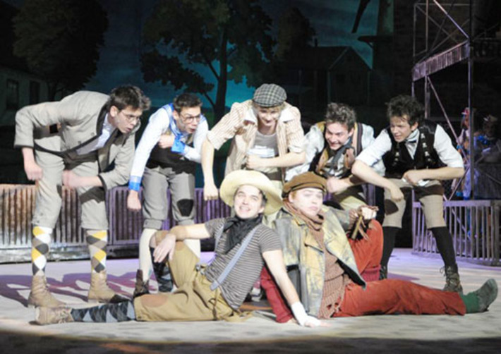 «Том Сойер» — история удивительных приключений.  Фото предоставлены пресс-центром театра