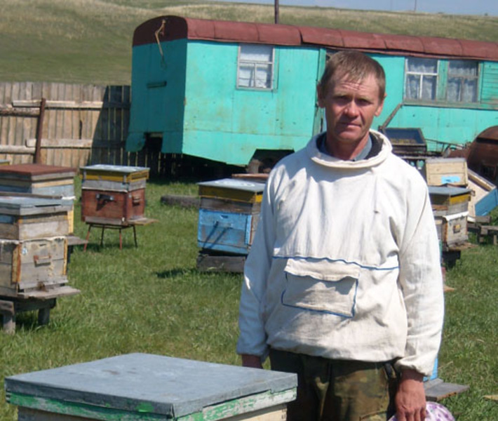 Государственные субсидии помогли Геннадию Позднякову, пчеловоду из села Вагайцева Ордынского района, открыть своё дело. Фото Ордынского центра занятости населения