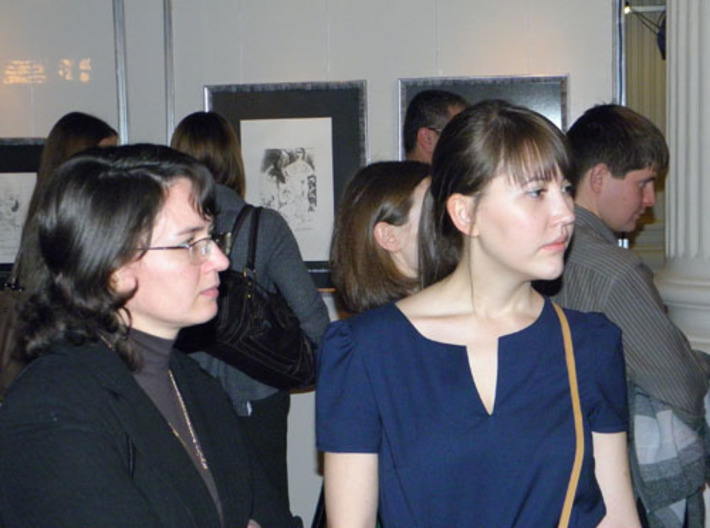 Графика Пикассо — ребус для глаз и воображения. Фото Татьяны ШИПИЛОВОЙ