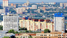 Город стремительно растёт и хорошеет. Фото Павла КОМАРОВА