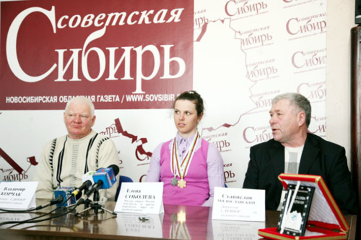 Елена Соболева: «Я добилась, чего хотела, но всё же это только начало». Фото Михаила ПЕРМИНА