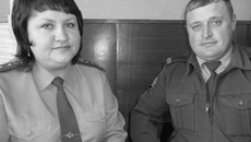 Следователь Татьяна Щербакова и полицейский Иван Гнедов. Фото Зои ТЮРИНОЙ