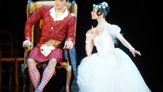 Семён Величко (Джеймс)  и Кристина Шапран (Сильфида)  в балете «Сильфида»