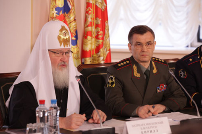 Патриарх Кирилл: «Нравственность должна быть в основе всего» Фото пресс-службы ГУВД области и МВД России