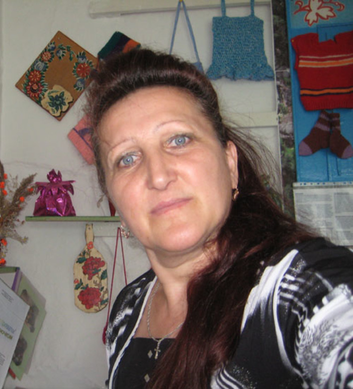 Преподаватель ИЗО Крещенской средней школы Татьяна Николаевна Кушнерова