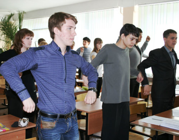 Когда спорт разный, им занимаются с удовольствием. Фото Дарьи ДОРОТОВОЙ