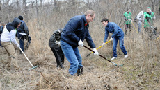 Совсем скоро  в дендропарке станет красиво и чисто. Фото пресс-службы губернатора и правительства НСО