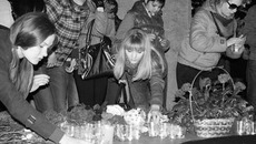 В акции участвовало много молодых людей. Фото Виталия ЗЛОДЕЕВА