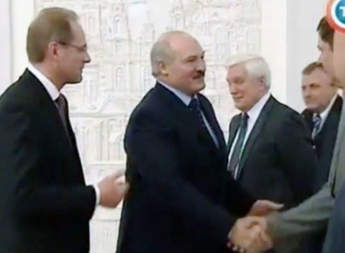 Встреча в Минске. Фото с сайта CTV.BY