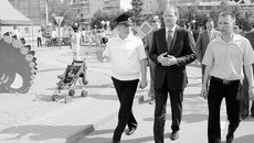 Подобный автогородок  появится  и в Левобережье. Фото Павла КОМАРОВА