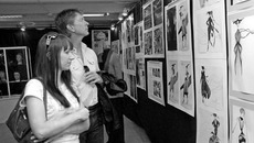 Эскизные разработки. Современные модели одежды. Фото Михаила ПЕРМИНА