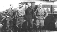 Фронтовики, 50-е годы. Фото из архива редакции