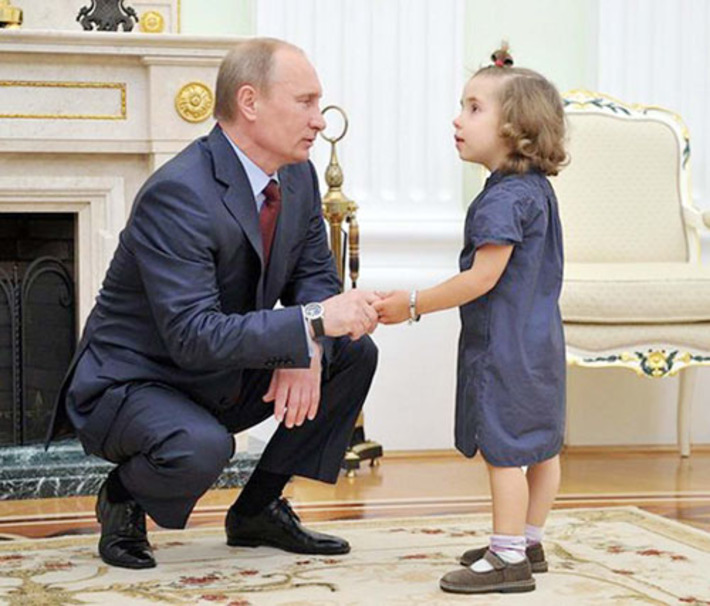 Вера Смольникова во время встречи с Президентом России Владимиром Путиным. Фото с сайта www.kremlin.ru