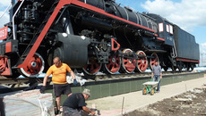 Символ истории Барабинска. Фото Зои ТЮРИНОЙ