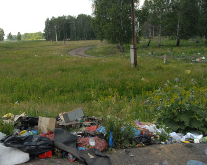 Несанкционированные свалки в черте населенных пунктов пока, увы, привычная картина. Фото Михаила ПЕРМИНА
