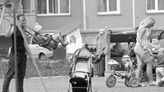 Значительную часть жителей «Чистой слободы» составляют молодые семьи. Фото Михаила ПЕРМИНА