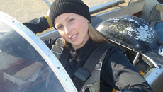 С мечтой о небе. Ольга Давиденко — воспитанница Краснозёрского подразделения Новосибирского учебного центра имени Александра Покрышкина, парашютист—отличник. Фото из архива Краснозёрского подразделения Новосибирского учебного центра имени Александра Покрышкина