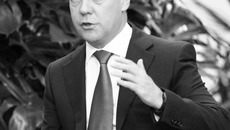 Дмитрий Медведев в своем выступлении предложил сконцентрироваться на проблемах. Фото Павла КОМАРОВА