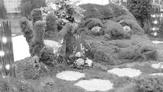 На выставке «Цветы, сады и парки Сибири» (Октябрьский район, идея сквера). Фото Аркадия УВАРОВА