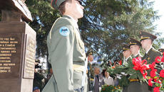 Открытие бюста великому полководцу Михаилу Кутузову. Фото Аркадия УВАРОВА