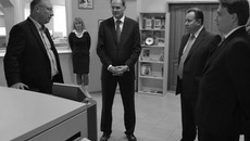 Лаборатория допечатных процессов СТР сomputer to plate в Сибирском государственном колледже печати и информационных технологий оснащена по последнему слову техники. Фото пресс-службы губернатора и правительства НСО