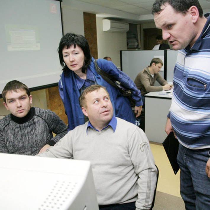 Зерновые торги на бирже в Новосибирске. Фото  Андрея БАУЛИНА (архив)