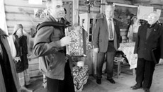 Участники семинара на экскурсии в Петропавловском краеведческом музее. Фото Марины ЛУПЕЙКЕНЕ