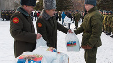 Торжественным маршем у святого места. Фото Аркадия УВАРОВА