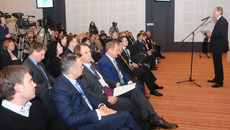 Работает конгресс ЕврАзЭс. Фото пресс-службы губернатора и правительства НСО