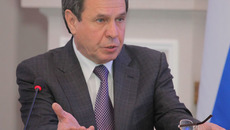 Мэр Новосибирска Владимир Городецкий: «Готовьте предложения по второму чтению бюджета». Фото Михаила ПЕРИКОВА