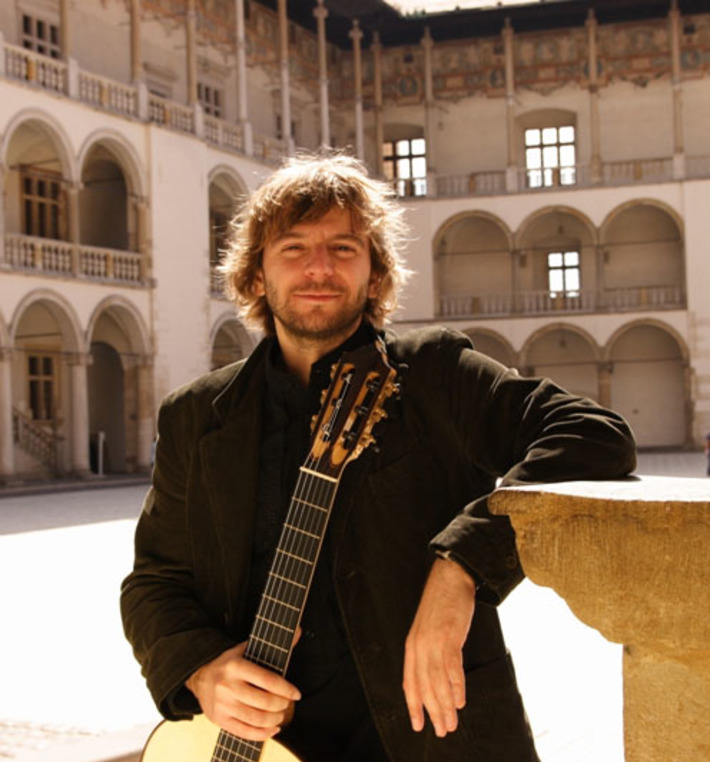 Марчин Дылла (Польша) — председатель жюри Первого международного конкурса-фестиваля «Классическая гитара». Фото Сергея КРАВЦОВА