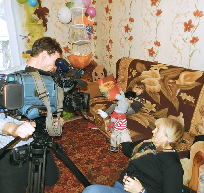 Очередной дубль. Фото Кристины ДАВЫДОВОЙ