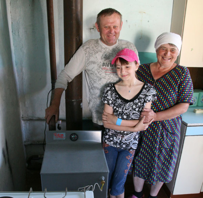 Для села газ — это новое качество жизни. Фото Андрея БАУЛИНА (архив)