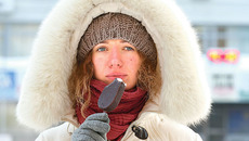 А нам не страшен мороз сибирский... Фото Аркадия УВАРОВА