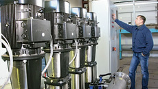 Станция обезжелезивания воды  в Черепаново начала работать  в этом году. Фото Михаила ПЕРМИНА