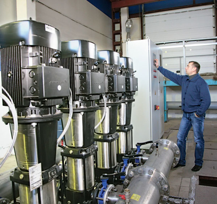 Станция обезжелезивания воды  в Черепаново начала работать  в этом году. Фото Михаила ПЕРМИНА